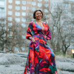 peite, fit, fun, feminine, pretty dress, colrful dress, ny and company, black bloggers